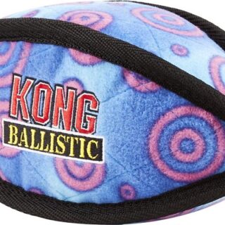 KONG Ballistic Football Dog Toy, Color Varies, Large