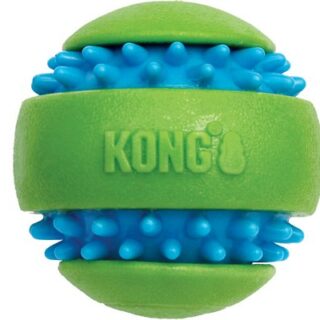 KONG Squeezz Goomz Ball Squeaky Plush Dog Toy, Large