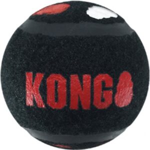 KONG Signature Sport Balls Dog Toy, Red, X-Small