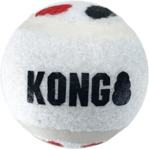 KONG Signature Sport Balls Dog Toy, Red, Small