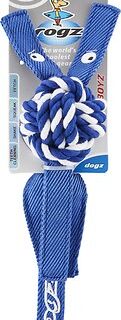 ROGZ by KONG Cowboyz Knot Dog Toy, Color Varies, Small