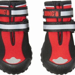 KONG Sport Dog Bootie, Red, Small