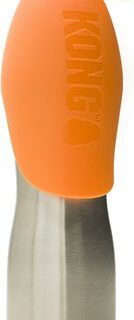 KONG H2O Stainless Steel Dog Water Bottle, Orange, 708g