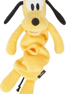 Disney Pluto Bungee Plush Squeaky Dog Toy