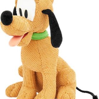 Disney Pluto Textured Plush Squeaky Dog Toy