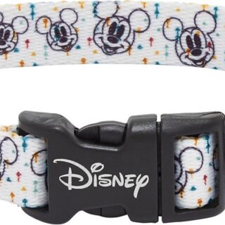 Disney Mickey Dog Collar, XS - Neck: 8 - 12-in, Width: 5/8-in