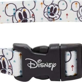 Disney Mickey Dog Collar, MD - Neck: 14 - 20-in, Width: 3/4-in