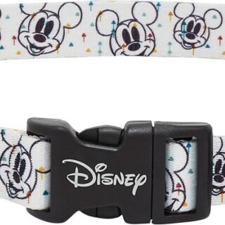 Disney Mickey Dog Collar, LG - Neck: 18 - 26-in, Width: 1-in