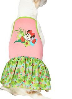 Disney Minnie Mouse Hawaiian Dog & Cat Dress, X-Small