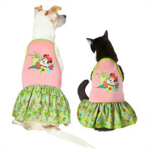 Disney Minnie Mouse Hawaiian Dog & Cat Dress, Small