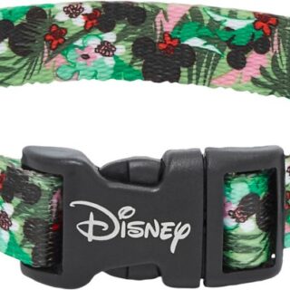 Disney Mickey Hawaiian Dog Collar, XS - Neck: 8 - 12-in, Width: 5/8-in