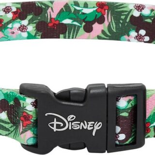 Disney Mickey Hawaiian Dog Collar, LG - Neck: 18 - 26-in, Width: 1-in