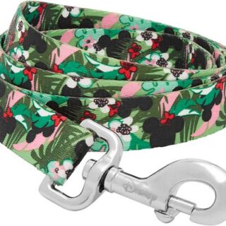 Disney Mickey Hawaiian Dog Leash, LG - Length: 6-ft, Width: 1-in