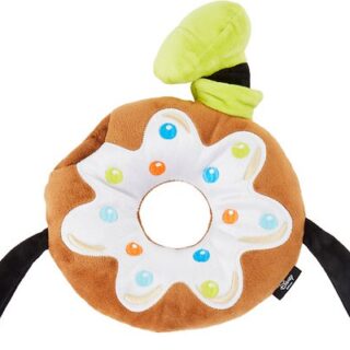 Disney Goofy Donut Plush Squeaky Dog Toy