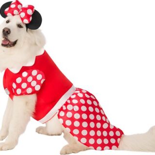 Rubie's Costume Company Minnie Mouse Dog & Cat Costume, XX-Large