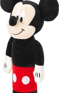 Disney Mickey Mouse Bottle Plush Squeaky Dog Toy