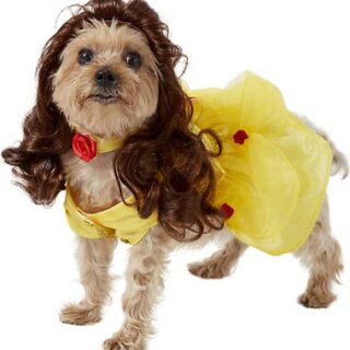 Rubie's Costume Company Belle Disney Princess Dog & Cat Costume, Small