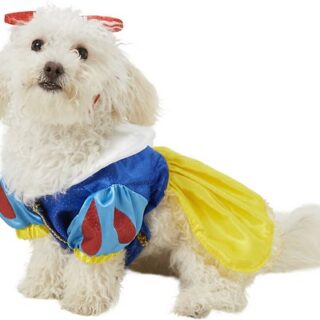 Rubie's Costume Company Snow White Disney Princess Dog & Cat Costume, Medium