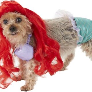 Rubie's Costume Company Ariel Disney Princess Dog & Cat Costume, Small