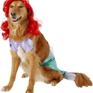 Rubie's Costume Company Ariel Disney Princess Dog & Cat Costume, X-Large