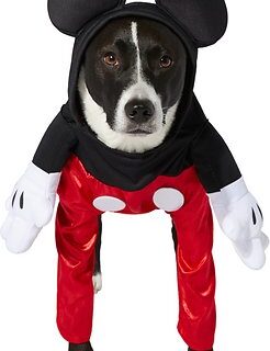 Rubie's Costume Company Walking Mickey Mouse Dog & Cat Costume, Large