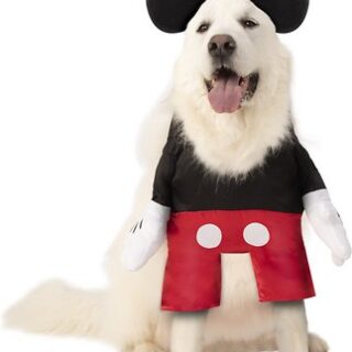 Rubie's Costume Company Walking Mickey Mouse Dog & Cat Costume, XX-Large