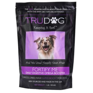 TRUDOG Fortify Me Freeze-Dried Raw Omega Dog Food Topper 453g