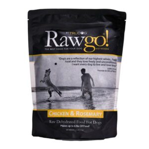 TRUDOG Rawgo Chicken & Rosemary Dehydrated Raw Superfood Dog Food 1kg