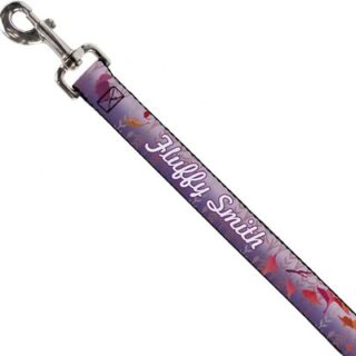 Buckle-Down Disney Frozen II Swirling Leaves & Floral Trim Personalized Dog Leash