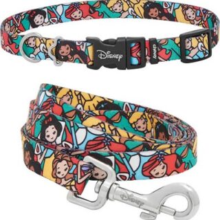 Disney Princess Collar + Dog Leash