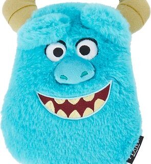 Pixar Sulley Round Plush Squeaky Dog Toy