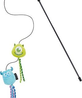 Pixar Mike Wazowski & Sulley Teaser Cat Toy with Catnip