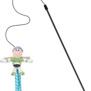 Pixar Buzz Lightyear Teaser Cat Toy with Catnip