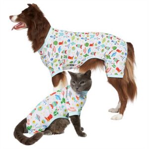 Pixar Toy Story "To Infinity and Beyond" Dog & Cat Jersey PJs, Small