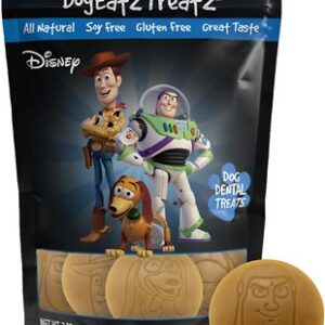 Team Treatz Disney DogEatz Toy Story Rawhide-Free Dental Dog Treats, 7-oz bag, Count Varies