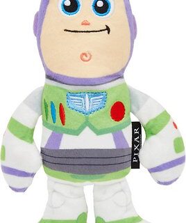 Pixar Buzz Lightyear Plush Kicker Cat Toy with Catnip