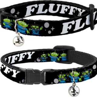 Buckle-Down Disney Toy Story 3 Aliens OOOOOHHH Personalized Breakaway Cat Collar with Bell