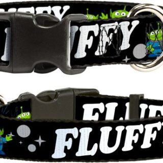 Buckle-Down Disney Toy Story 3 Aliens OOOOOHHH Personalized Dog Collar, Small