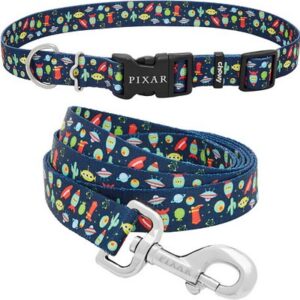 Pixar Toy Story Collar + Dog Leash, Large