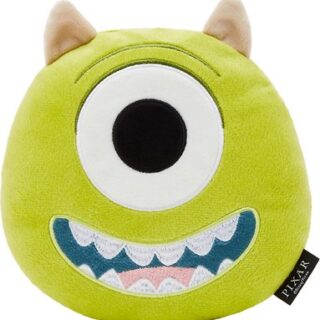 Pixar Mike Wazowski Round Plush Squeaky Dog Toy