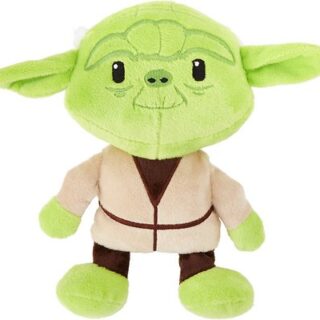 Fetch For Pets Star Wars Yoda Squeaky Plush Dog Toy, 9-in