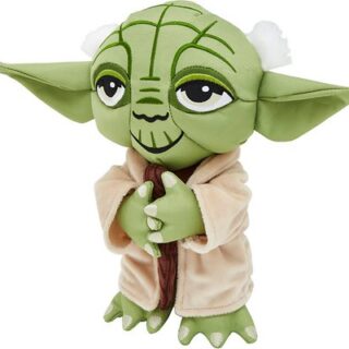 STAR WARS YODA Ballistic Nylon Plush Squeaky Dog Toy