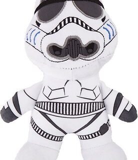 Fetch For Pets Star Wars Storm Trooper Squeaky Plush Dog Toy, 8-in