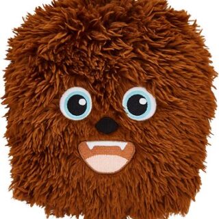 STAR WARS CHEWBACCA Round Plush Squeaky Dog Toy