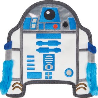 STAR WARS R2-D2 Flat Plush Squeaky Dog Toy