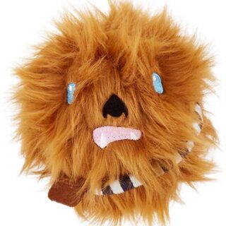 Fetch For Pets Star Wars Chewbacca Squeaky Plush Dog Toy, 4-in