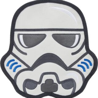 STAR WARS STORMTROOPER Flat Plush Squeaky Dog Toy