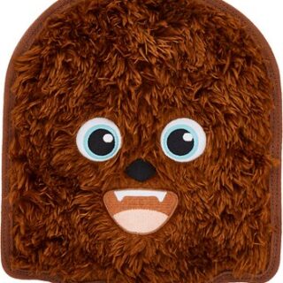 STAR WARS CHEWBACCA Flat Plush Squeaky Dog Toy