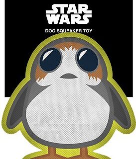 Buckle-Down Star Wars Porg Squeaky Plush Dog Toy