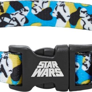 STAR WARS STORMTROOPER Dog Collar, SM - Neck: 10 - 14-in, Width: 5/8-in